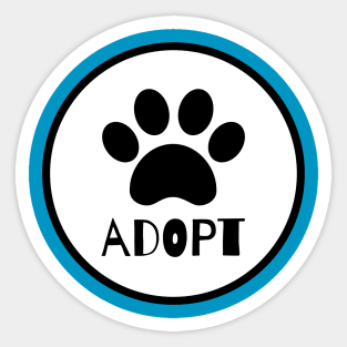 Adopt Sticker